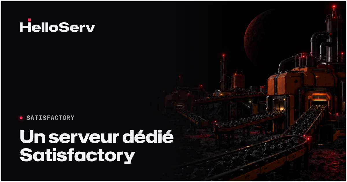 Serveur dédié Satisfactory en 2026 : ports, ini, RAM et bugs connus, patch par patch