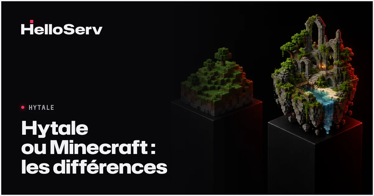 Hytale vs Minecraft : Toutes les différences en 2026