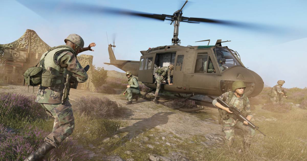 Paysage d'Everon dans Arma Reforger