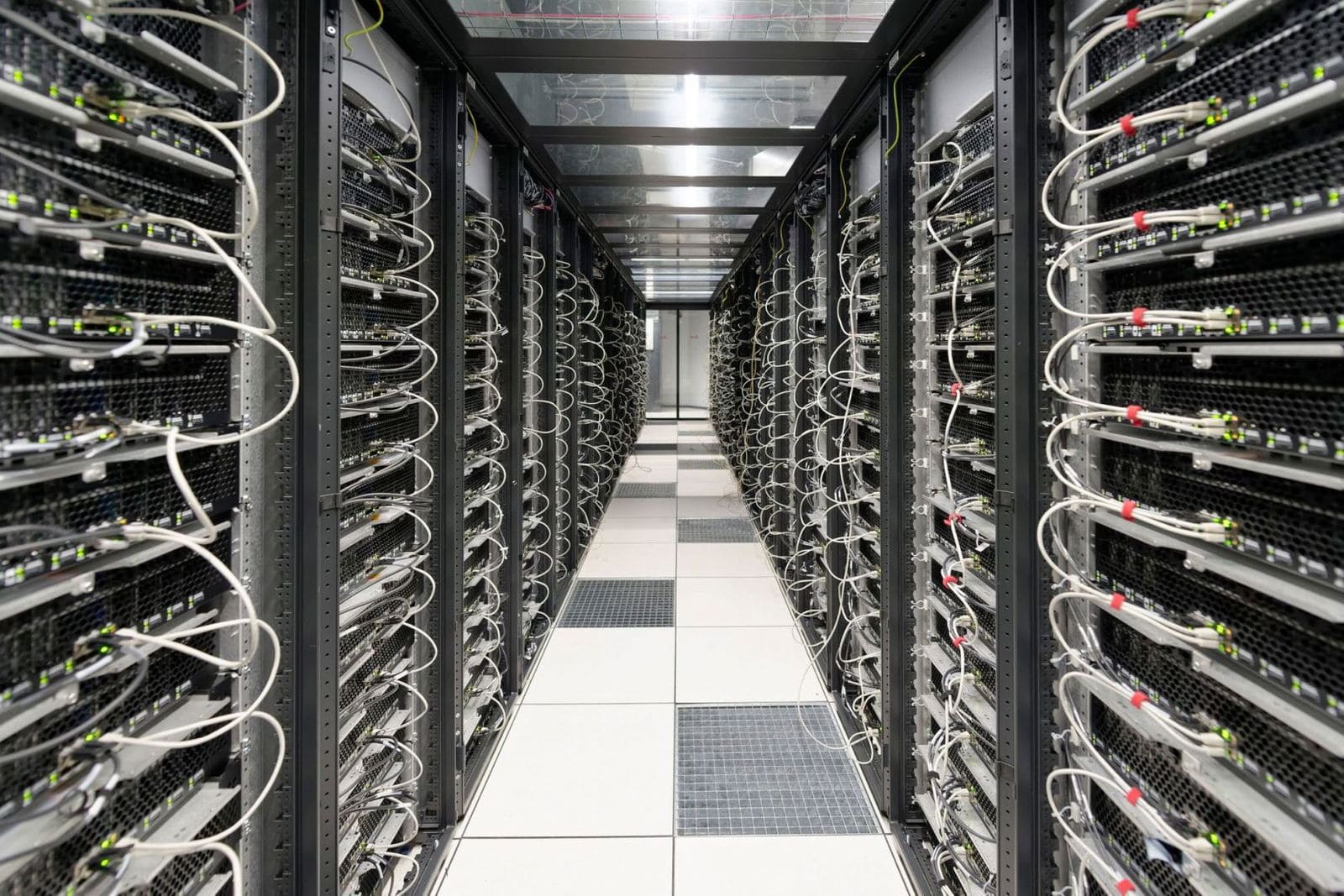 Photo d'un datacenter